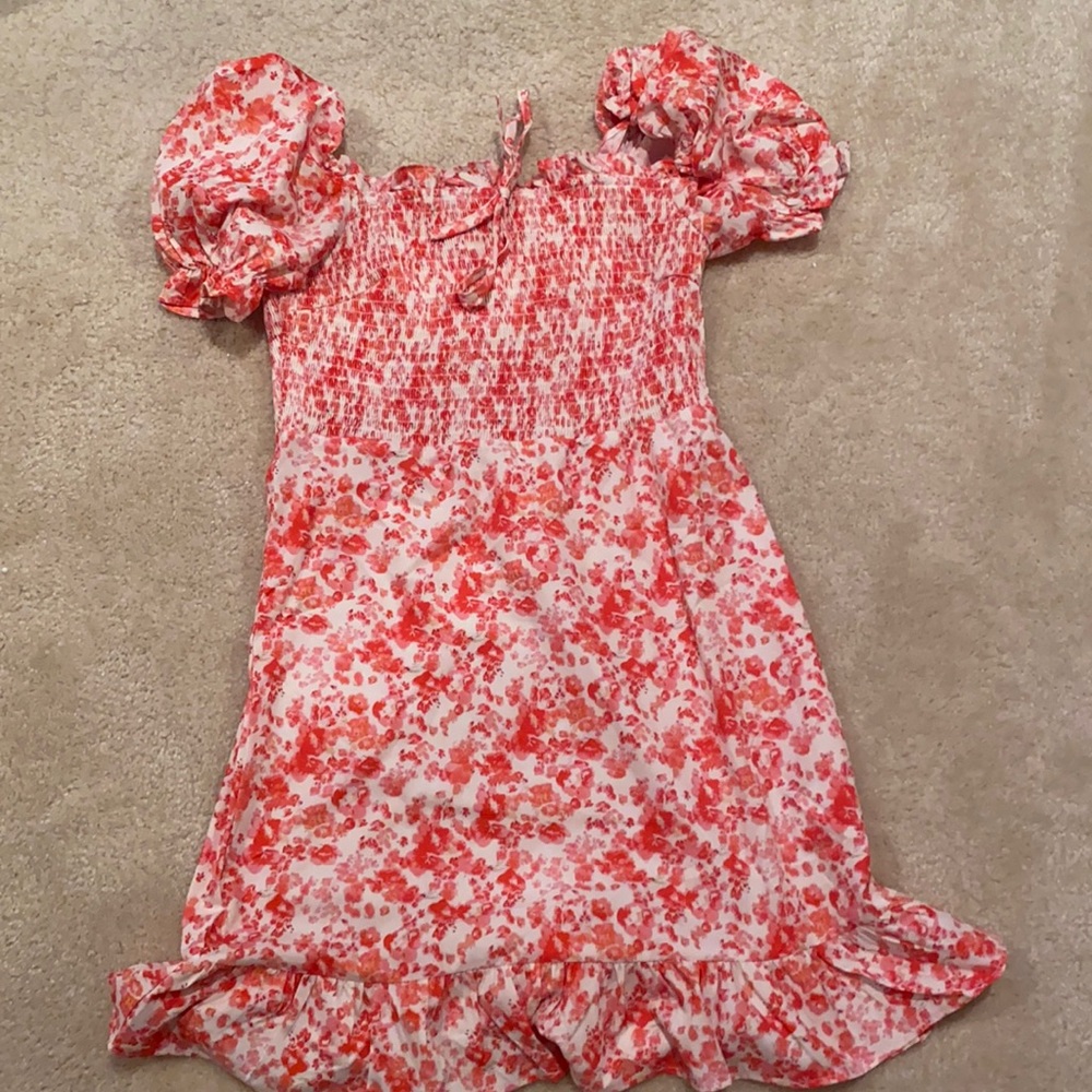 Red and White SHEIN dress (XS)